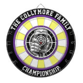 Fléchettes Art cible en verre de bière gras (Devant)