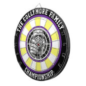 Fléchettes Art cible en verre de bière gras (Devant droit)