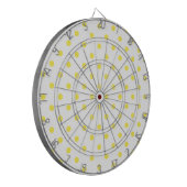 Fléchettes ATTEINDRE LA Cible de flechettes POKA JAUNE DOT (Devant gauche)