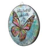 Fléchettes Aujourd'Hui Je Serai Rempli De Joie Cible de flech (Devant droit)