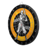 Fléchettes Baseball : Cible de flechettes Vintage (Devant droit)