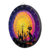 Fléchettes Bonne Halloween 11 Cible de flechettes (Devant droit)