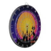 Fléchettes Bonne Halloween 11 Cible de flechettes (Devant gauche)