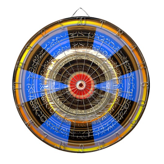 Fléchettes Bouclier viking 18 pouces Cadeau de Cible de flech (Devant)