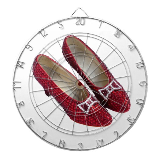Fléchettes Chaussons Rouges Ruby Chaussures Cible de flechett (Devant)