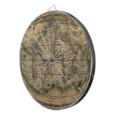 Fléchettes Cible de carte du monde d'Ortelius (Devant droit)