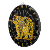 Fléchettes Cible de flechettes artistique pour les amoureux d (Devant droit)