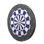 Fléchettes Cible de flechettes : Blanc, bleu marine, et gris (Devant droit)