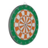 Fléchettes Cible de flechettes : Blanc, Orange Et Vert (Devant gauche)