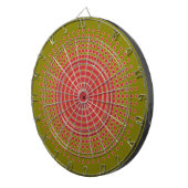 Fléchettes Cible de flechettes "Bullseye rouge" (Devant droit)