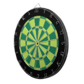 Fléchettes Cible de flechettes : Chaux, Vert Et Noir (Devant droit)