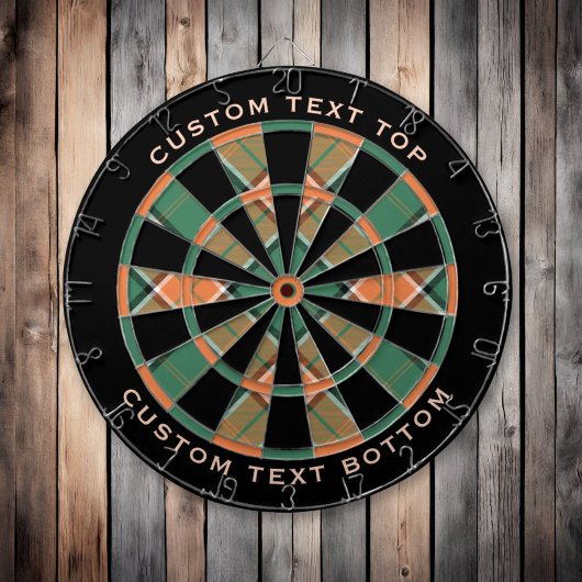 Fléchettes Cible de flechettes Clan Pollock Tartan