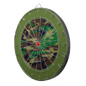 Fléchettes Cible de flechettes de Camouflage de Woodland (Devant droit)