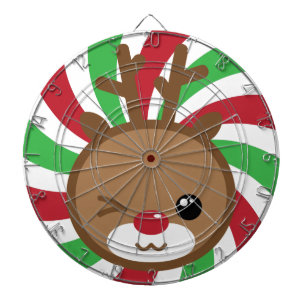 Fléchettes Cible de flechettes de Kawaii Reindeer
