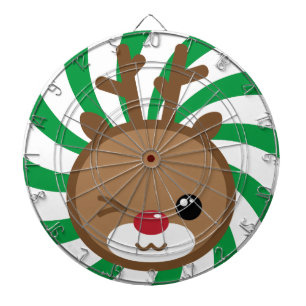 Fléchettes Cible de flechettes de Kawaii Reindeer