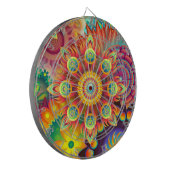 Fléchettes Cible de flechettes de l'art abstrait 163 (Devant gauche)