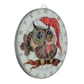 Fléchettes Cible de flechettes de Noël de la chouette (Devant gauche)