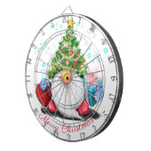 Fléchettes Cible de flechettes de Noël Gnome avec cadeau pour (Devant droit)