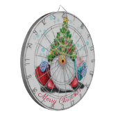 Fléchettes Cible de flechettes de Noël Gnome avec cadeau pour (Devant gauche)