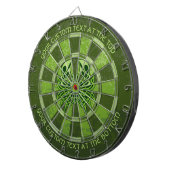 Fléchettes Cible de flechettes de noeud céleste du crabe vert (Devant droit)