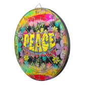 Fléchettes Cible de flechettes de paix (Devant droit)