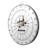 FLÉCHETTES CIBLE DE FLECHETTES DE RACK DE VIN (Devant droit)