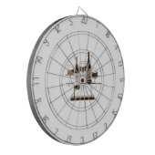 FLÉCHETTES CIBLE DE FLECHETTES DE RACK DE VIN (Devant gauche)