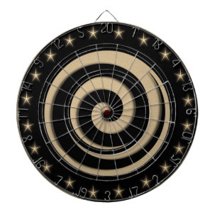 Fléchettes Cible de flechettes de régulation du jeu de nuit