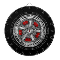 Cible de flechettes de roue de magnétique