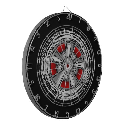 Fléchettes Cible de flechettes de roue de magnétique (Devant gauche)