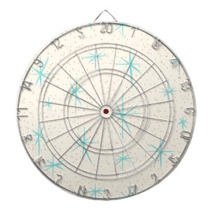 Fléchettes Cible de flechettes de Starbursts de turquoise