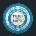 Fléchettes Cible de flechettes de texte du logo d'entreprise<br><div class="desc">Couleurs et polices personnalisées - Concevez vos propres tableaux de bord personnalisés avec logo personnalisé Entreprise Nom Adresse Site Web ou Texte personnalisé Promotionnel Cible de flechettes d'entreprise Don - Ajouter votre nom - Entreprise / Adresse / Logo - Photo ou QR Code / Site Web ou E-mail ou Téléphone...</div>