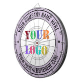 Fléchettes Cible de flechettes de texte du logo d'entreprise  (Devant droit)