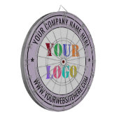 Fléchettes Cible de flechettes de texte du logo d'entreprise  (Devant gauche)