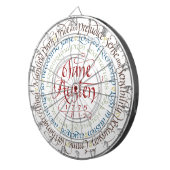 Fléchettes Cible de flechettes - drames de période de Jane (Devant droit)