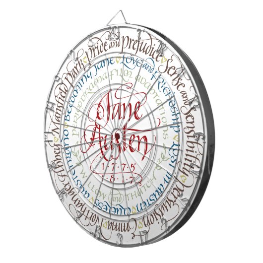 Fléchettes Cible de flechettes - drames de période de Jane (Devant droit)