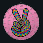 Fléchettes Cible de flechettes DU SIGNE HIPPIE PEACE<br><div class="desc">Cible de flechettes DU SIGNE HIPPIE PEACE</div>