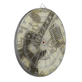 Fléchettes Cible de flechettes guitare et microphone (Devant gauche)