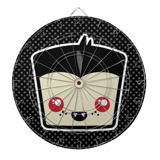 Fléchettes Cible de flechettes Kawaii Dracula (Devant)