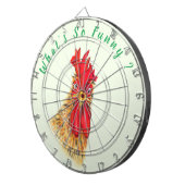 Fléchettes Cible de flechettes ludique surpris Rooster Farm (Devant droit)