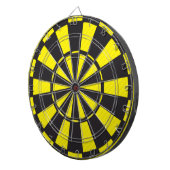 Fléchettes Cible de flechettes noire et jaune (Devant droit)