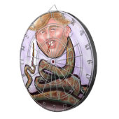 Fléchettes Cible de flechettes Trump Snake (Devant droit)