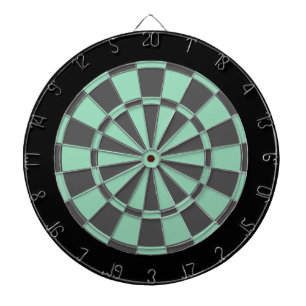Fléchettes Cible de flechettes : Vert Monnaie, Gris Charbon E