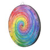 Fléchettes Cible de rotation d'arc-en-ciel (Devant droit)