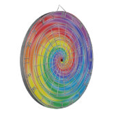 Fléchettes Cible de rotation d'arc-en-ciel (Devant gauche)