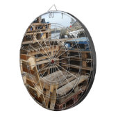 Fléchettes Cible en bois de palettes (Devant droit)