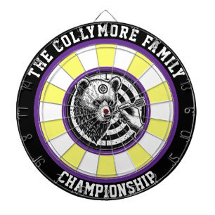 Fléchettes Conception de la cible de gros grizzlis