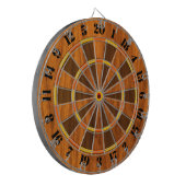 Fléchettes Copie ensoleillée de placage de teck pour un jeu (Devant gauche)