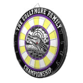 Fléchettes Crocodile dans la conception de lac cible (Devant droit)