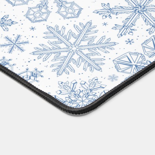 Fléchettes de neige grises sur blanc (Coin)